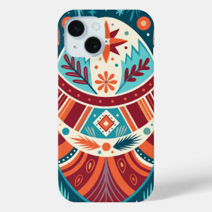 Tribal Easter Egg iPhone 15 Case