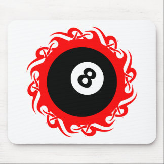 tribal eightball mouse pad