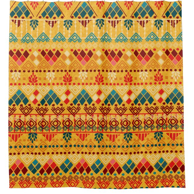 Tribal elements, versatile seamless pattern. (Front)