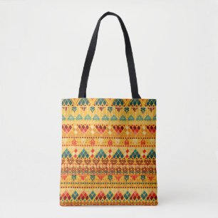 Tribal elements, versatile seamless pattern. tote bag