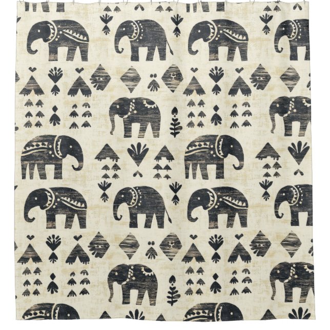 Tribal Elephant Boho Pattern (1) (Front)