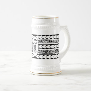 Tribal Ethnic Beer Slut Stein