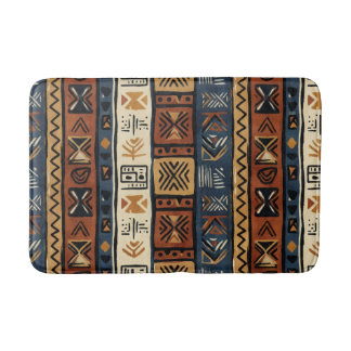 Tribal Ethnic Boho Bath Mat