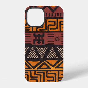 Tribal ethnic colourful bohemian pattern with geom iPhone 12 case