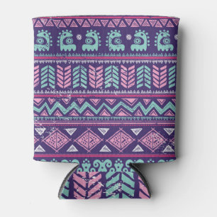 Tribal Ethnic: Colourful Seamless Pattern. Can Cooler