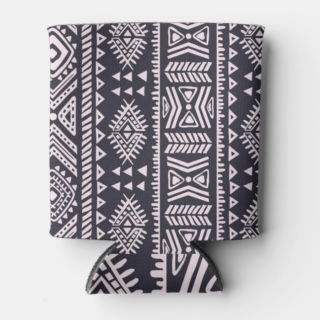 Tribal ethnic, fifth seamless pattern. can cooler (Front)