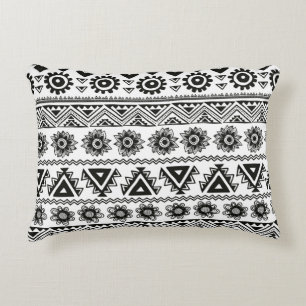 Tribal ethnic seamless accent pillow
