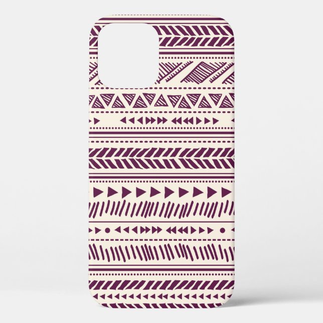 Tribal ethnic seamless  Case-Mate iPhone case (Back)