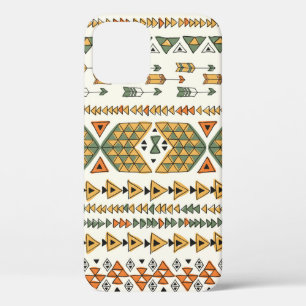 Tribal ethnic seamless pattern 3 iPhone 12 case