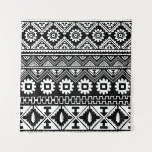 Tribal ethnic seamless pattern tapestry