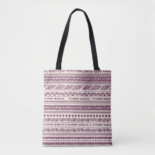 Tribal ethnic seamless tote bag