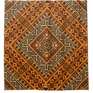 Tribal ethnic textile pattern african style