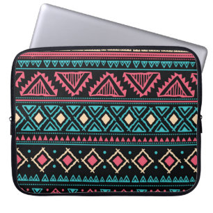Tribal Ethnic Vintage Business Pattern Laptop Sleeve