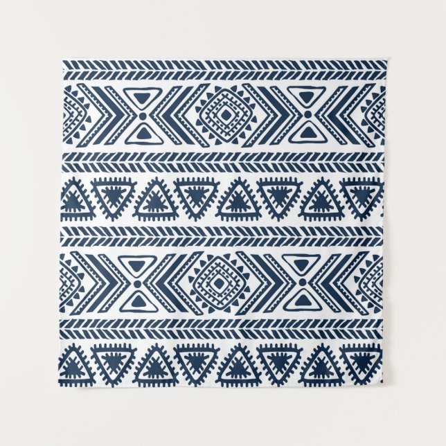 Tribal Ethnic: Vintage Seamless Pattern. Tapestry (Front)