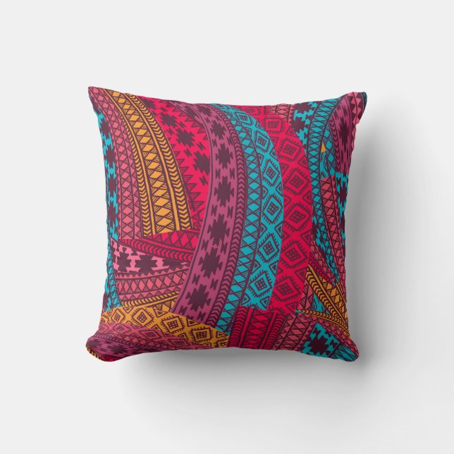 Tribal Ethnique 5A Oreiller (Recto)