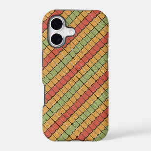 Tribal Feathers Red Yellow Green iPhone 5/5s Case