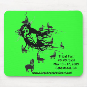 Tribal Fest Mouse Pad