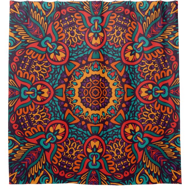 Tribal Festive: Colourful Ethnic Pattern (Front)