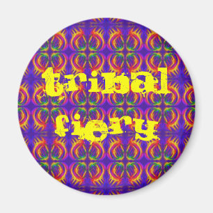 Tribal Fiery Magnet