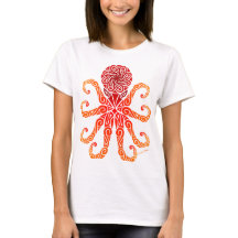 Tribal Fire Octopus