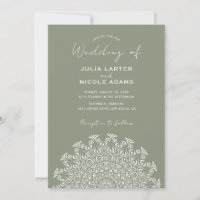 Tribal Folk Country Culture Crest Mandala Wedding