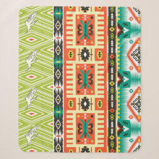 Tribal Geometric: Quotes Text Pattern. Sherpa Blanket