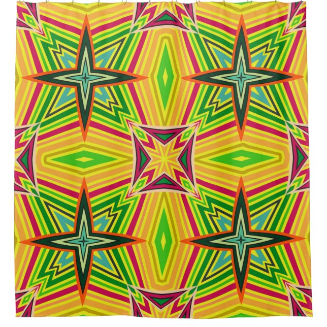 Tribal geometric vintage pattern. Seamless ethnic  (Front)