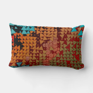 Tribal Geometrics Lumbar Pillow