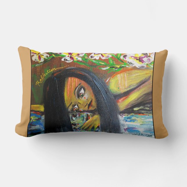 Tribal Girl - Pillow (Front)