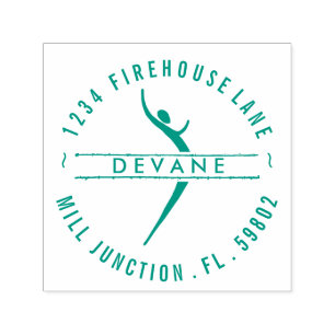 Tribal Goddess Self-Inking Return Address Stamp