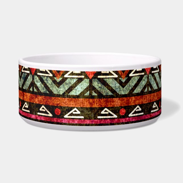 Tribal Grunge: Ethno Retro Pattern (Front)