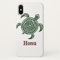 Tribal Hawaiian Sea Turtle in Green