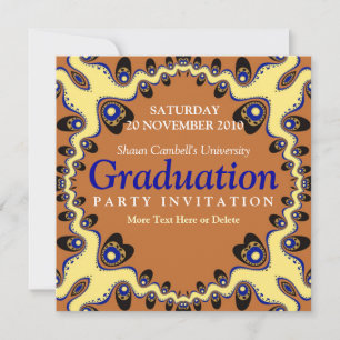 Tribal Heart Gathering Graduation Invitation