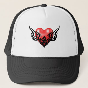 Tribal Heart Hat