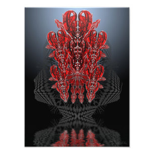 Tribal Hearts Photo Print