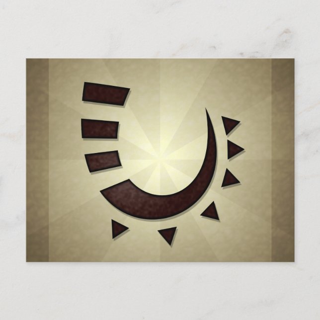 Tribal Hook Postcard (Front)