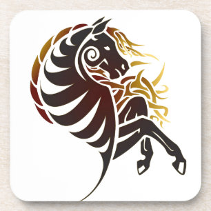 Tribal Horse Coaster