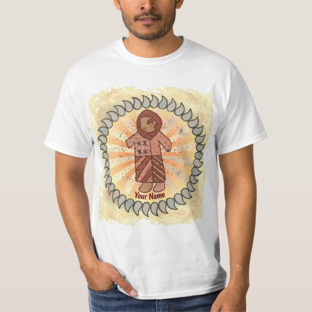 Tribal Hunter Three Rune  T-Shirt (Front)