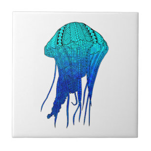Tribal Jellyfish Tile