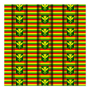 Tribal Kanakan Maoli Poster