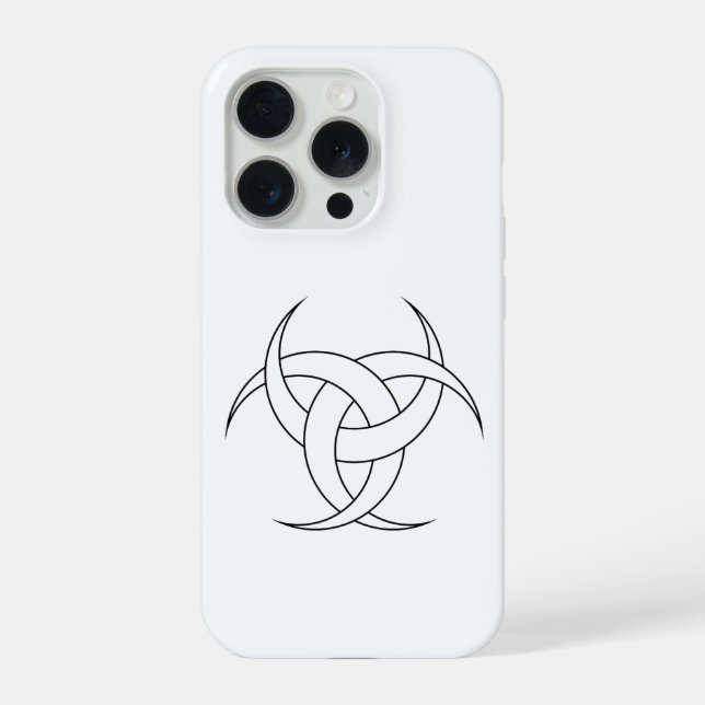 Tribal Knot iPhone 15 Pro Case (Back)
