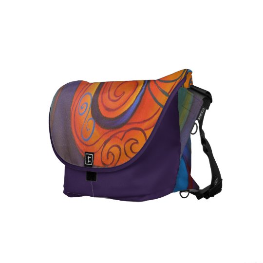 Tribal Koru Messenger Bag