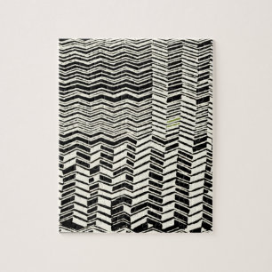 Tribal Kuba Designs Jigsaw Puzzle