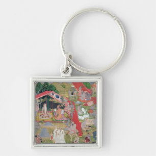 Tribal Leaders Meeting Hermits Keychain