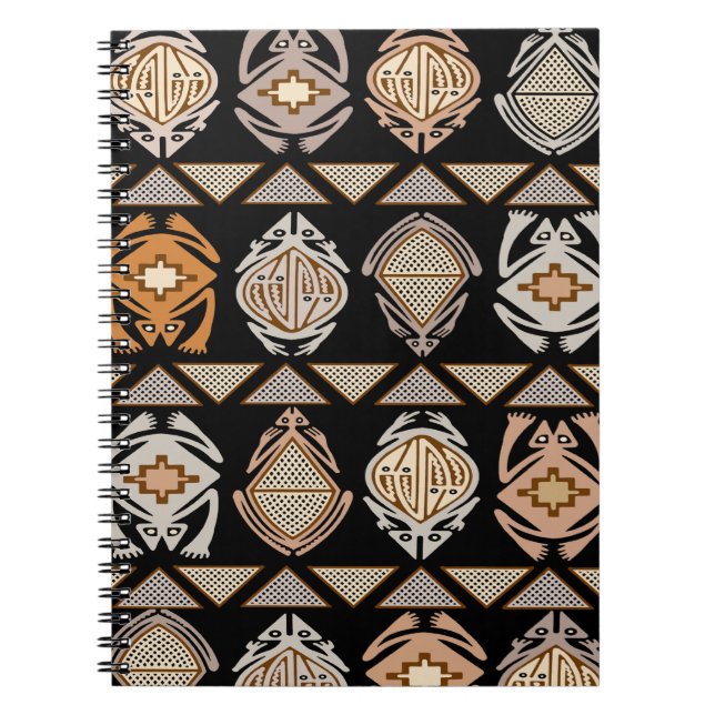 Tribal Leap Frogs Notebook (Front)