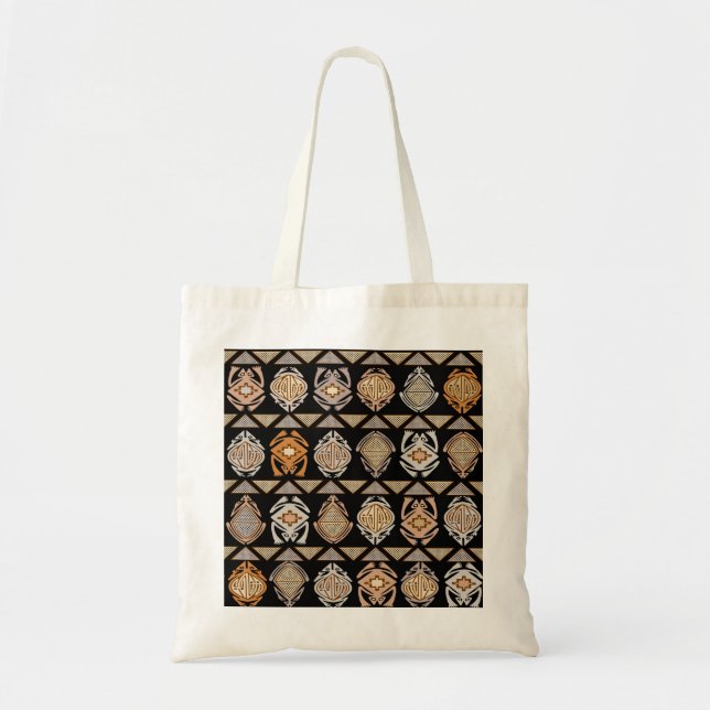 Tribal Leap Frogs Tote Bag (Front)