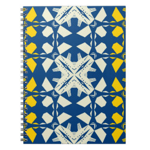 Tribal like asian feel seamless pattern, abstract notebook
