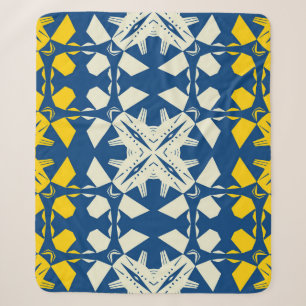Tribal like asian feel seamless pattern, abstract sherpa blanket
