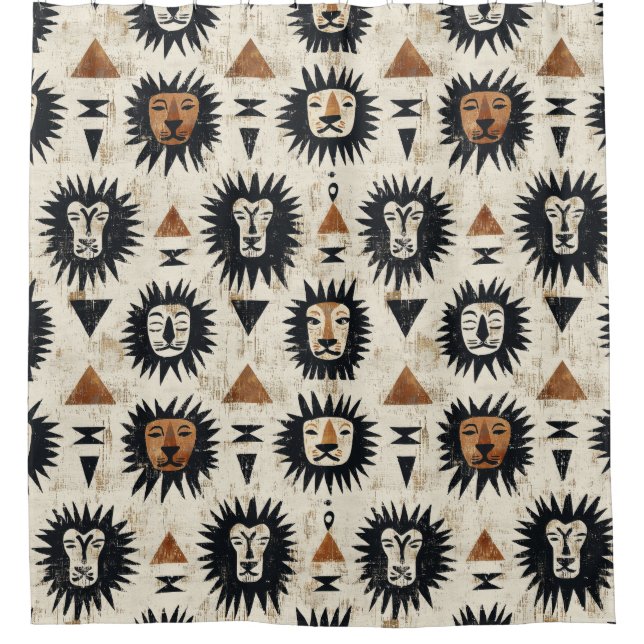Tribal Lion Safari Pattern (Front)