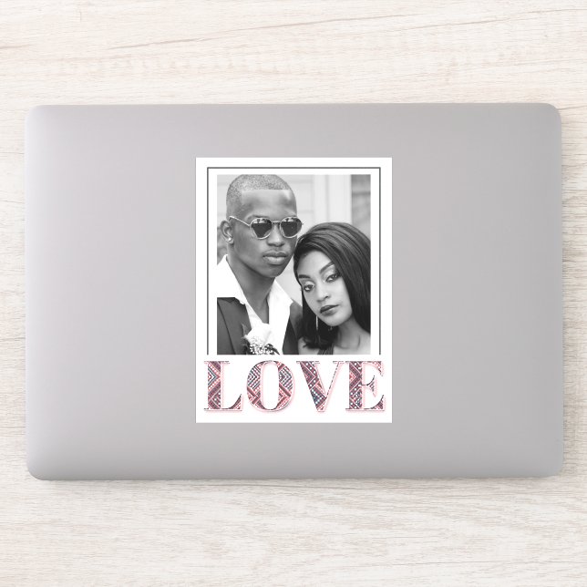 Tribal Love Typography Customizable Photograph (Computer)